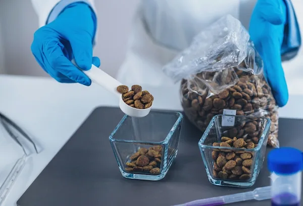 Portionskontrolle während des Vergleichstests